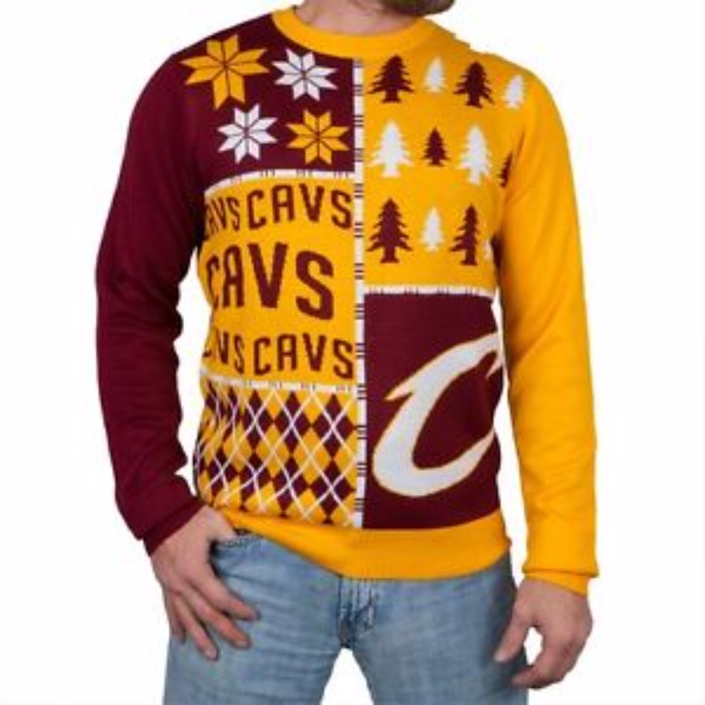 Cleveland Cavaliers NBA Christmas sweater Cavs